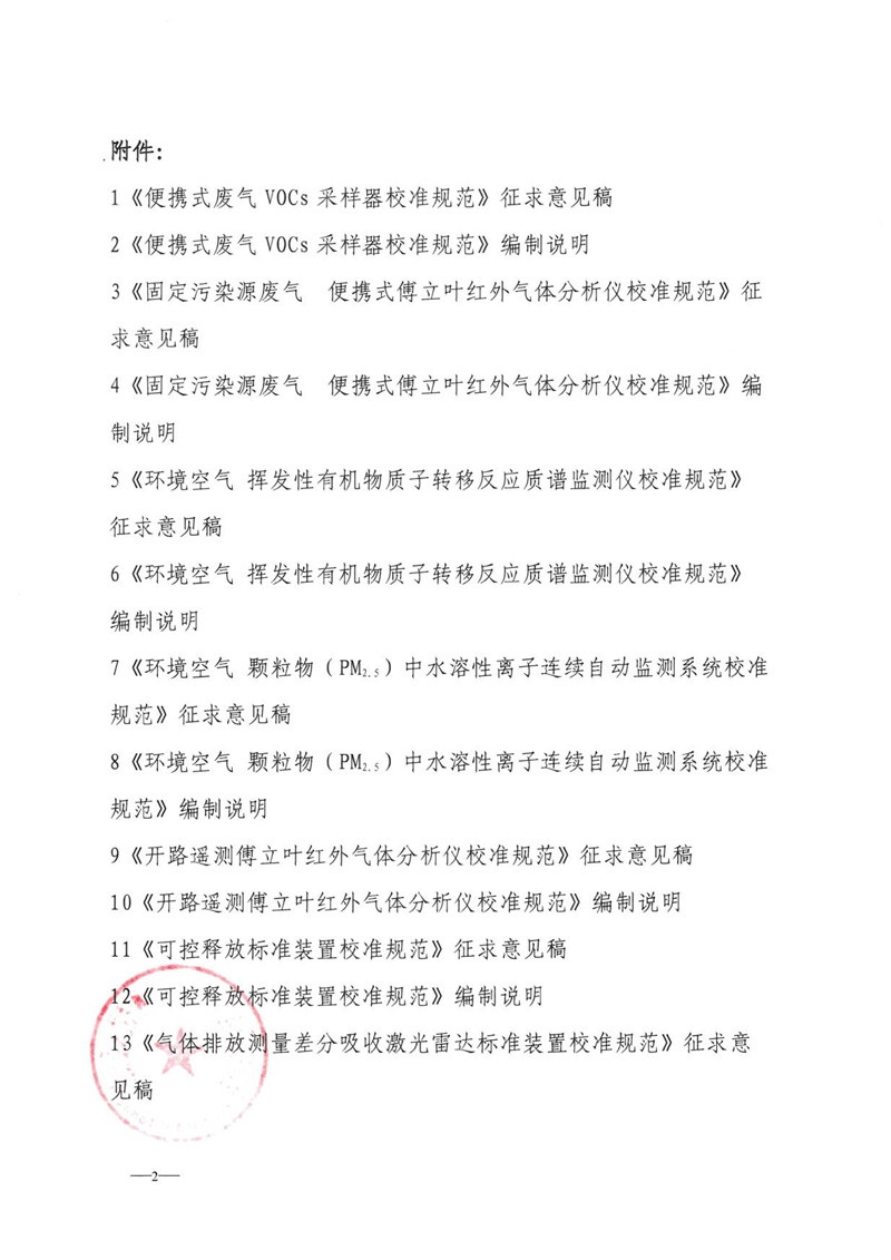 全国生态环境监管专用计量测试技术委员会关于8项国家计量技术规范征求意见的通知-2.jpg